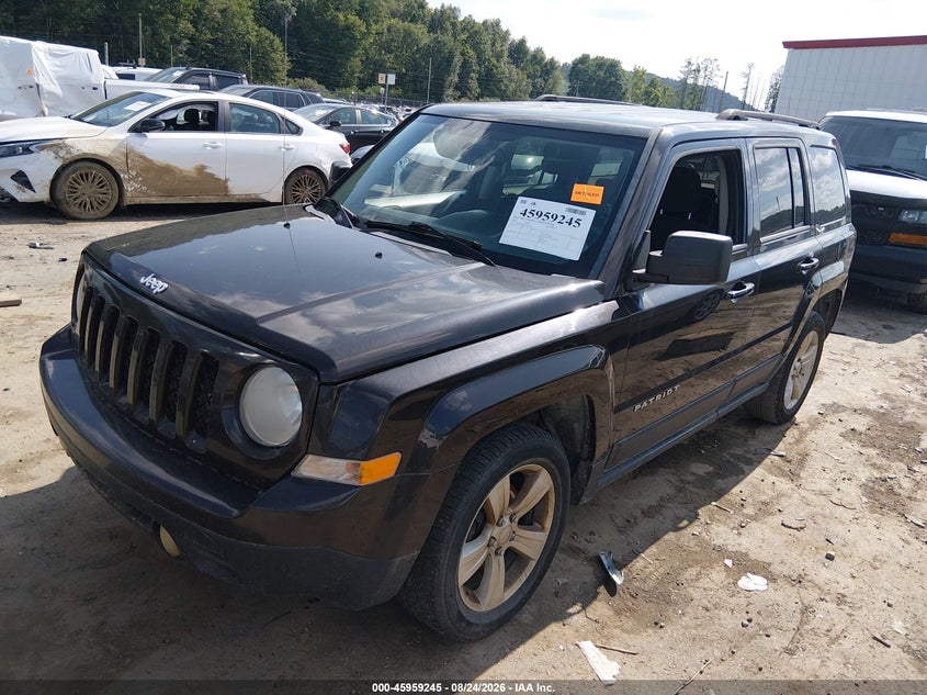 Vin: 1c4njrfb3ed762304, lot: 46458464, jeep patriot latitude 20142