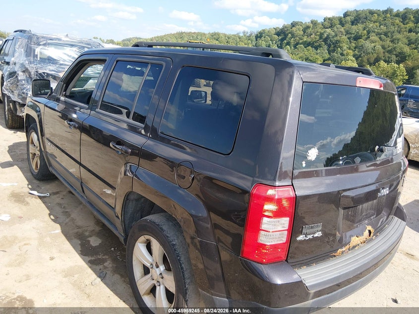 Vin: 1c4njrfb3ed762304, lot: 46458464, jeep patriot latitude 20143