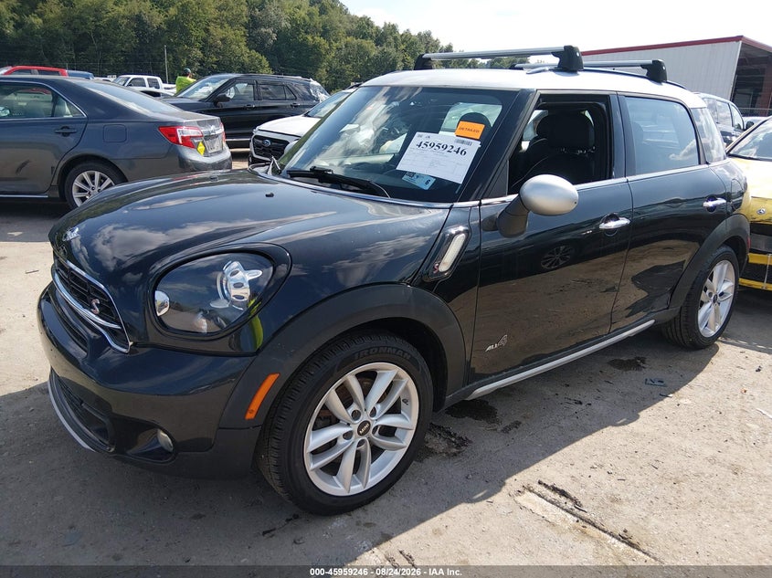 Vin: wmwzc5c59gwu21240, lot: 46458465, mini countryman cooper s 20162
