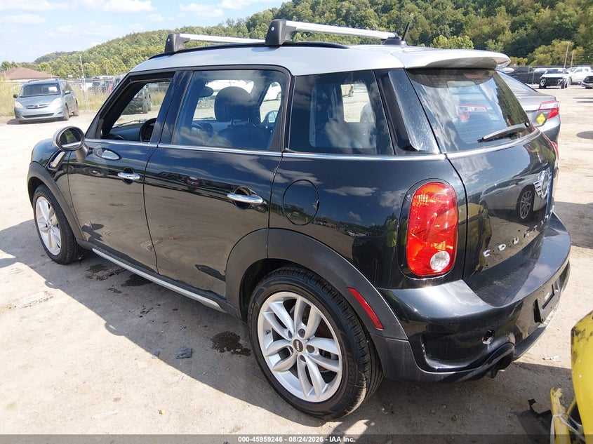 Vin: wmwzc5c59gwu21240, lot: 46458465, mini countryman cooper s 20163