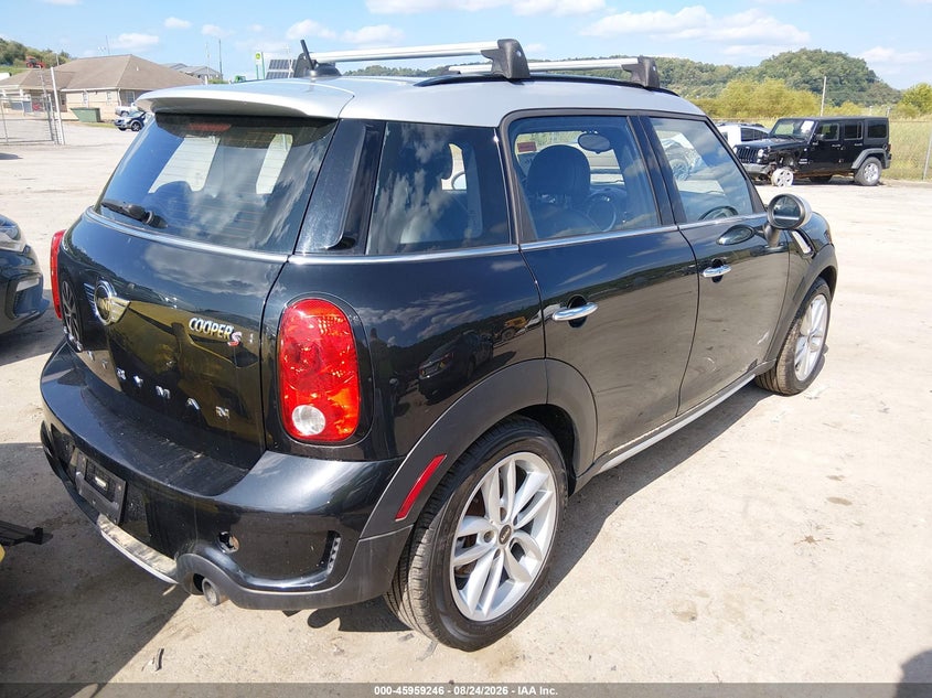 Vin: wmwzc5c59gwu21240, lot: 46458465, mini countryman cooper s 20164