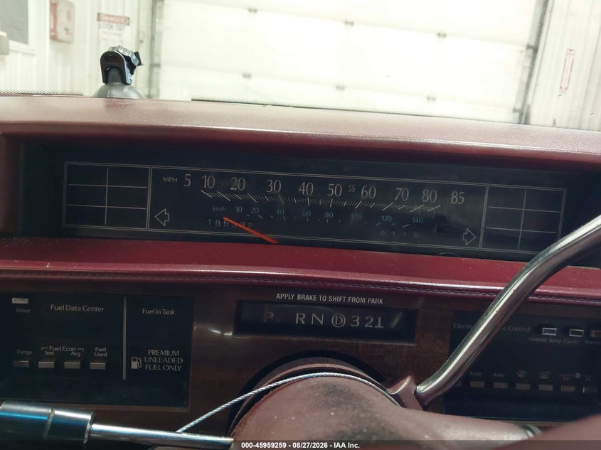 CADILLAC DEVILLE 1993 VIN 1G6CD53B1P4309381