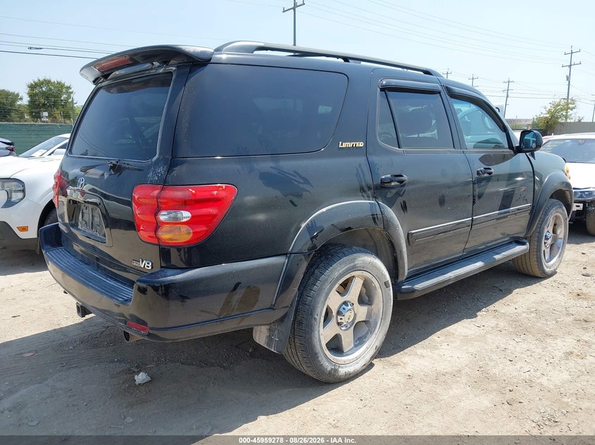TOYOTA SEQUOIA 2004 VIN 5TDZT38AX4S209391