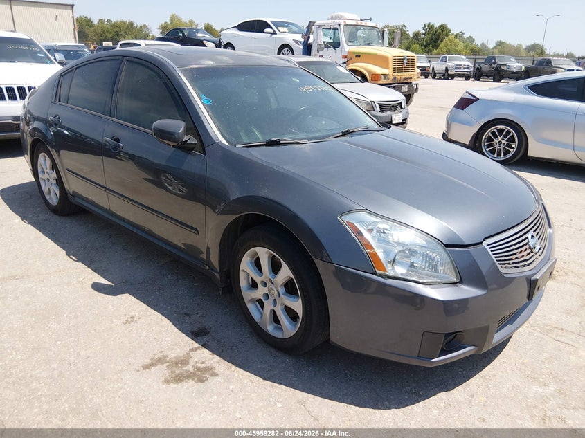 2007 NISSAN MAXIMA auction photo 1