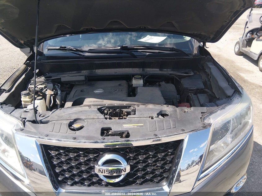 2015 NISSAN PATHFINDER SPORT UTILITY VEHICLE 3.5L V-6 DOHC, VVT, REGULAR , 260HP