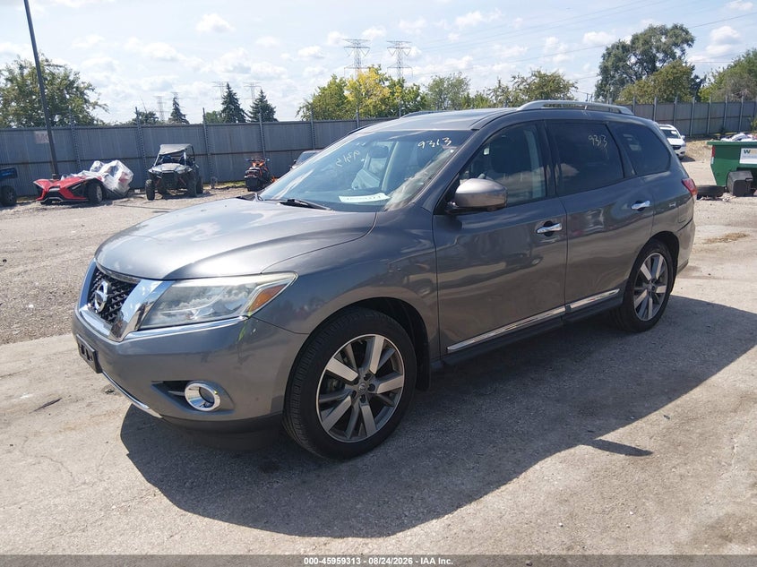 2015 NISSAN PATHFINDER SPORT UTILITY VEHICLE 3.5L V-6 DOHC, VVT, REGULAR , 260HP