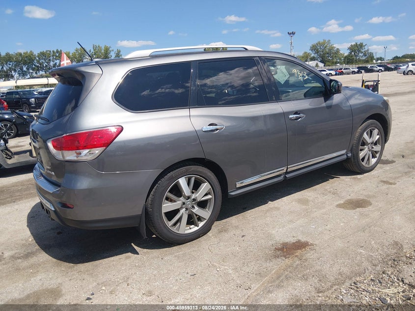 2015 NISSAN PATHFINDER SPORT UTILITY VEHICLE 3.5L V-6 DOHC, VVT, REGULAR , 260HP