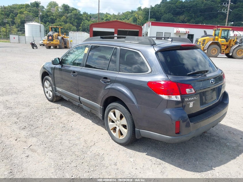 2011 SUBARU OUTBACK auction photo 3