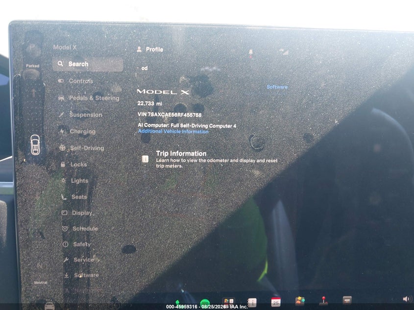 2024 TESLA MODEL X SPORT UTILITY VEHICLE ELECTRIC