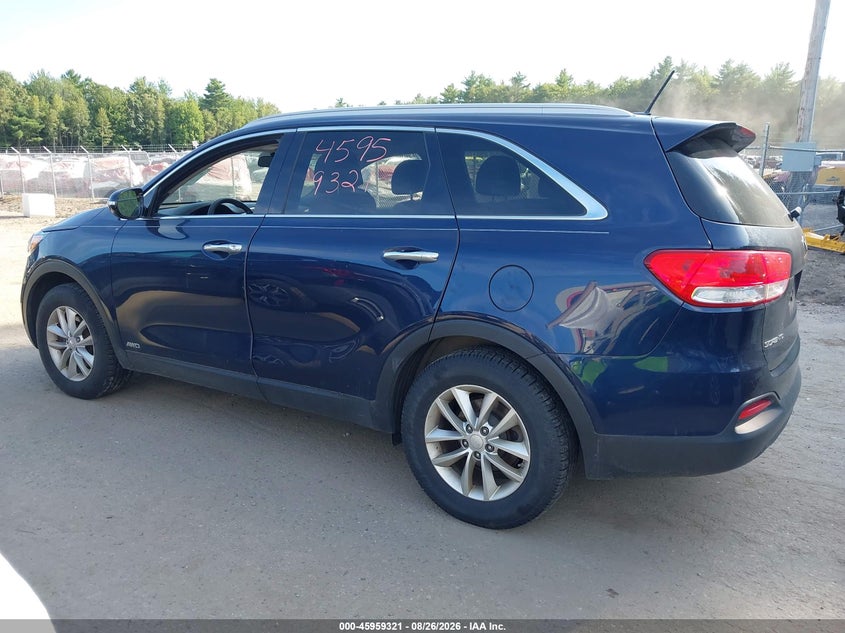 KIA SORENTO 2017 VIN 5XYPGDA34HG296429