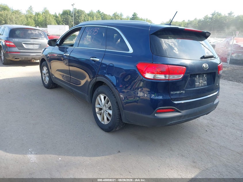 2017 KIA SORENTO SPORT UTILITY VEHICLE 2.4L I-4 DI, DOHC, VVT, 185HP