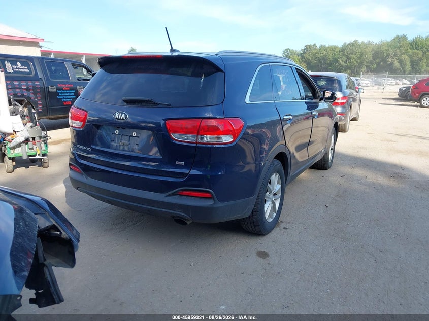 KIA SORENTO 2017 VIN 5XYPGDA34HG296429