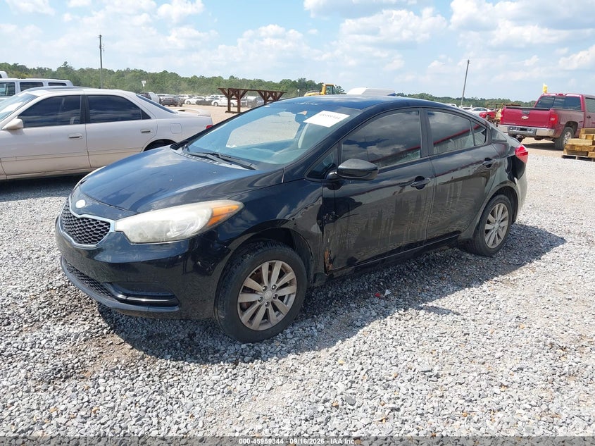 Vin: knafx4a66e5061652, lot: 46458563, kia forte lx 20142