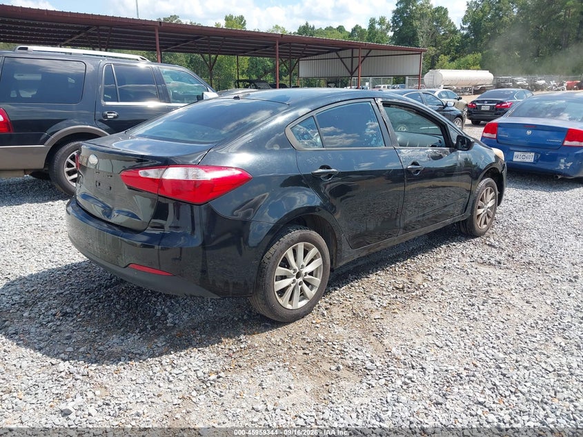 Vin: knafx4a66e5061652, lot: 46458563, kia forte lx 20144