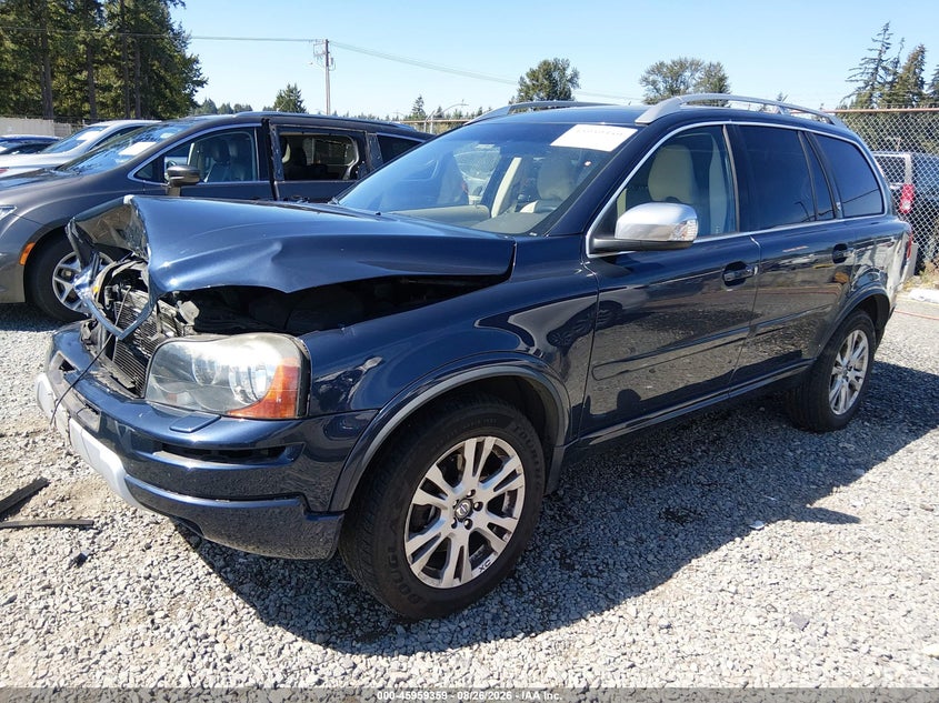 2014 Volvo XC90, Front End, IAAI, VIN YV4952CZ3E1691277 — photo 2