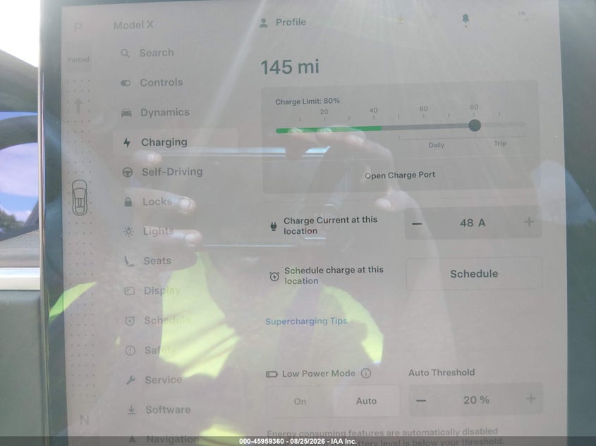 TESLA MODEL X 2026 VIN 7SAXCDE59TF473065