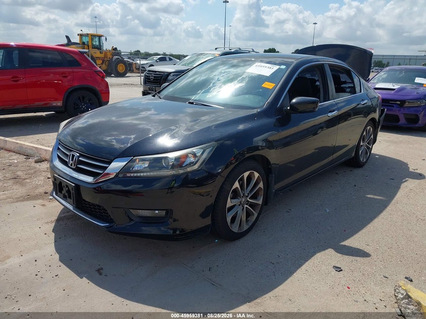 2014 Honda Accord, Удар сзади, IAAI, VIN 1HGCR2F57EA044050 — фото 2