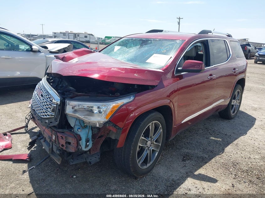 2018 GMC Acadia, Front End, IAAI, VIN 1GKKNXLS1JZ238666 — photo 2