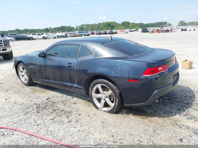 Vin: 2g1fb1e32e9166233, lot: 46458651, chevrolet camaro 1lt 20143