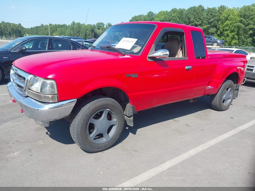 1999 Ford Ranger, Обычный износ, IAAI, VIN 1FTZR15V8XTB13162 — фото 2