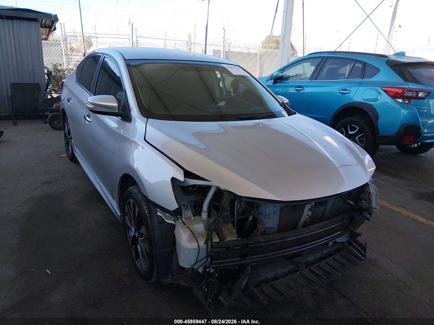 2016 Nissan Sentra Sr, Лівий бік, IAAI, VIN 3N1AB7AP5GY263994