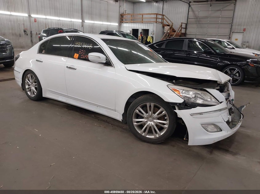 Vin: kmhgc4dd7eu260644, lot: 46458677, hyundai genesis 3.8 2014 img_1