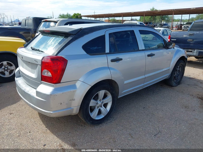DODGE CALIBER 2007 VIN 1B3HB48B67D562595