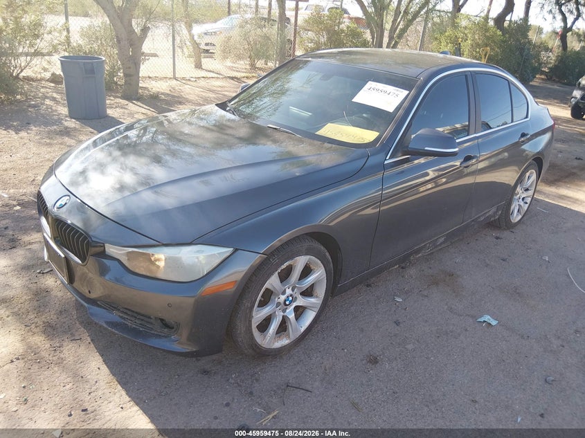 2015 BMW 3er, Пресная вода, IAAI, VIN WBA3B1C58FK163106 — фото 2