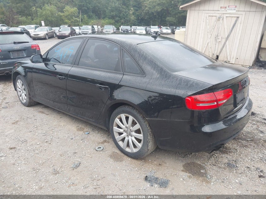 Vin: waubfafl7dn008990, lot: 46458698, audi a4 2.0t premium 20133