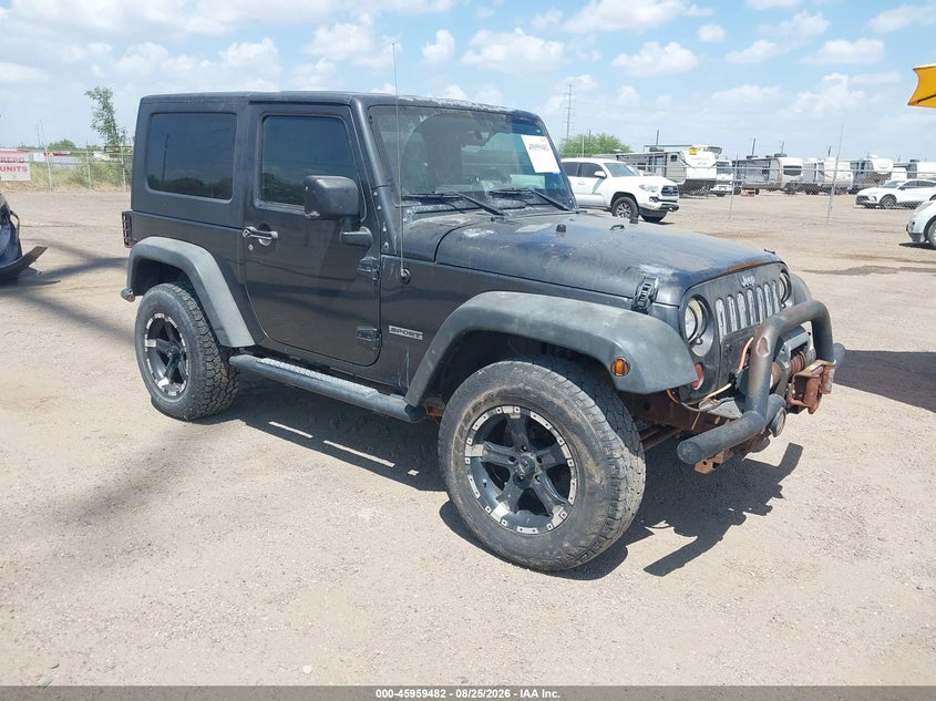 2010 JEEP WRANGLER auction photo 1