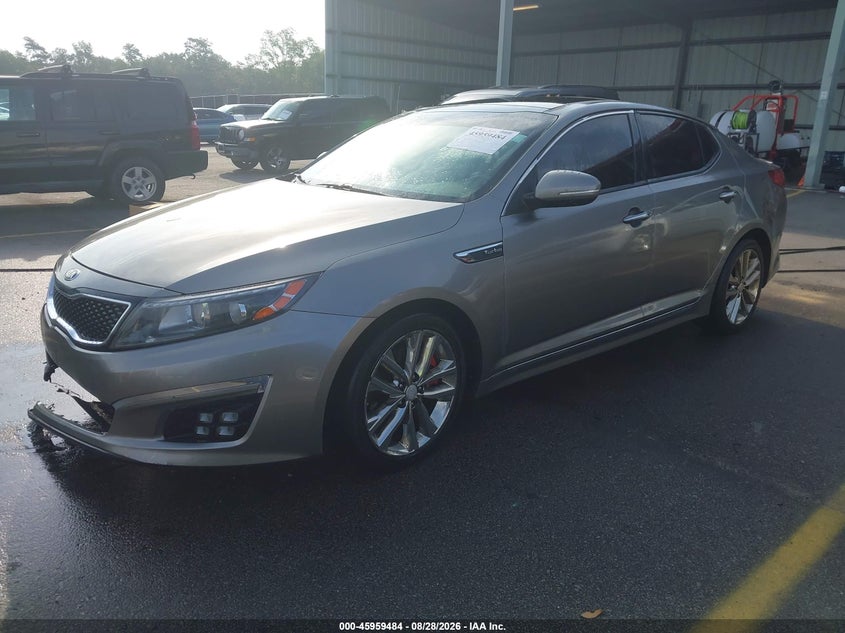 2015 Kia Optima, Обычный износ, IAAI, VIN 5XXGR4A66FG400361 — фото 2
