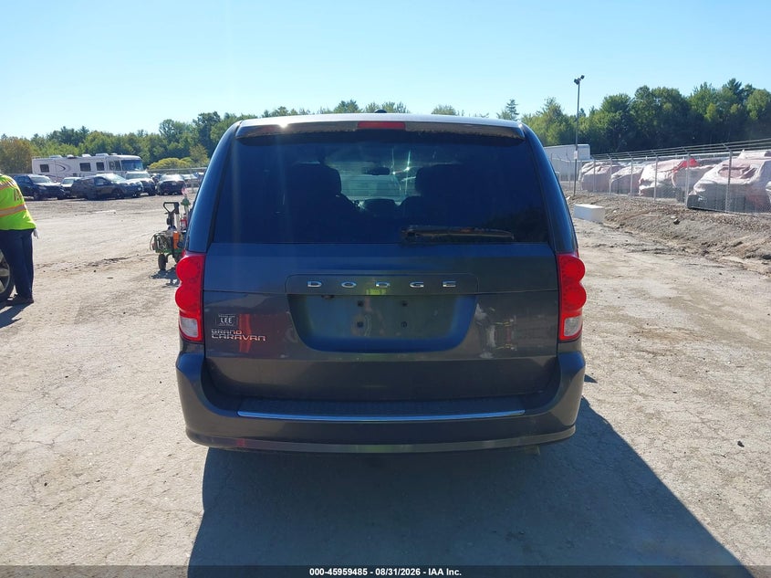 DODGE GRAND CARAVAN 2016 VIN 2C4RDGBG5GR117281