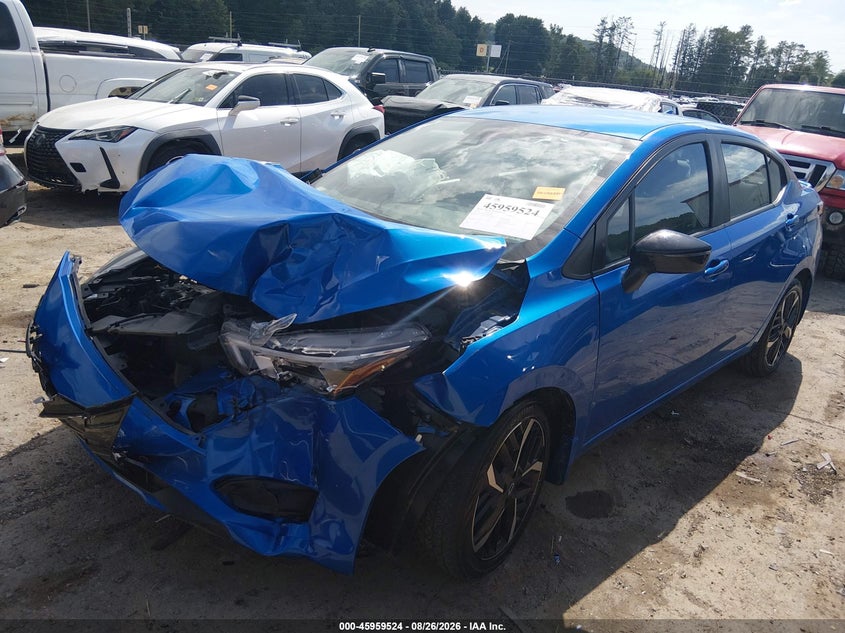 2024 Nissan Versa, Front End, IAAI, VIN 3N1CN8FV1RL879088 — photo 2