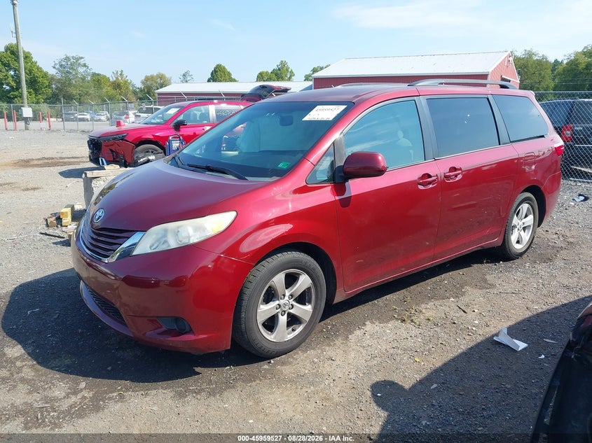 2015 Toyota Sienna Le 8 Passenger, Right Side, IAAI, VIN 5TDKK3DCXFS578590 — photo 2