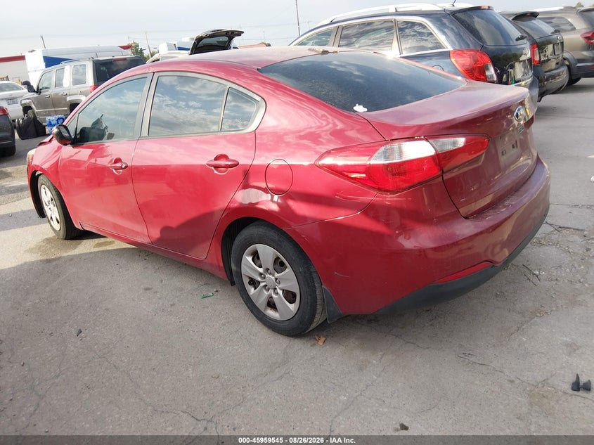 2015 KIA FORTE auction photo 3