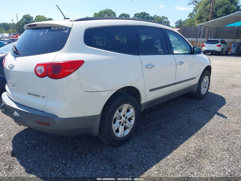 Vin: 1gnkreed6bj317728, lot: 46458773, chevrolet traverse ls 20114