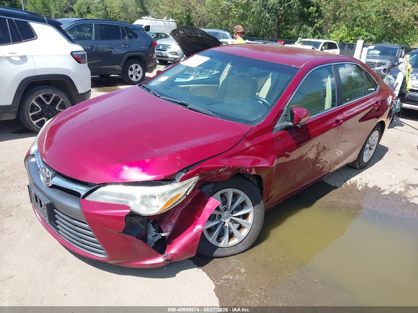 2017 Toyota Camry, Left Front, IAAI, VIN 4T1BF1FK7HU695034 — photo 2