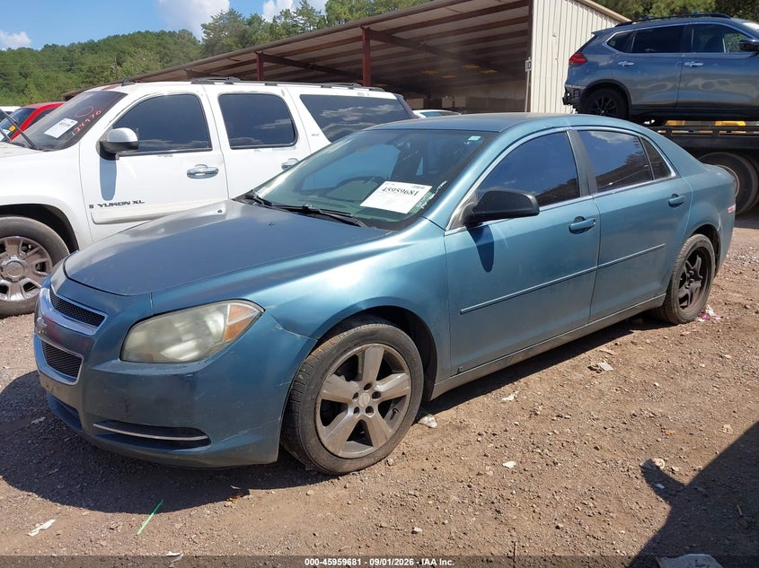 2009 Chevrolet Malibu Ls, Обычный износ, IAAI, VIN 1G1ZG57B494227097 — фото 2