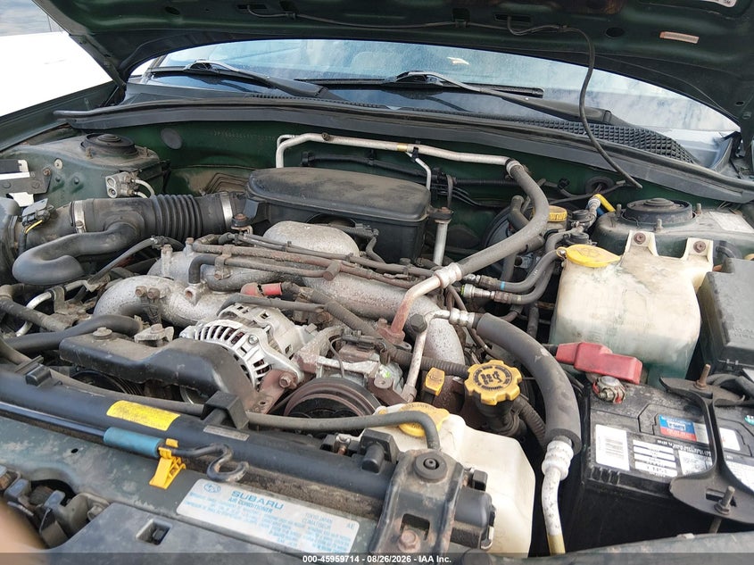 SUBARU FORESTER 2005 VIN JF1SG63645H702375