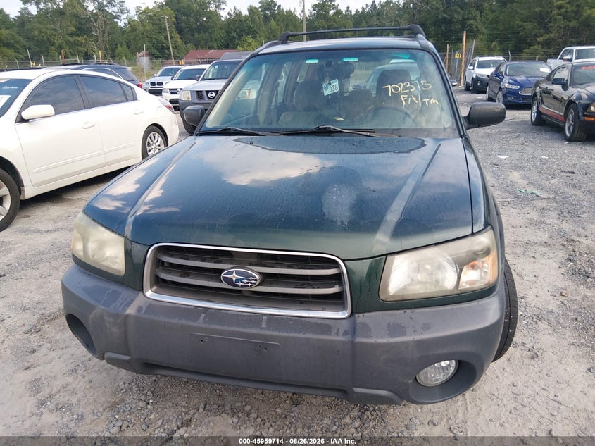 SUBARU FORESTER 2005 VIN JF1SG63645H702375