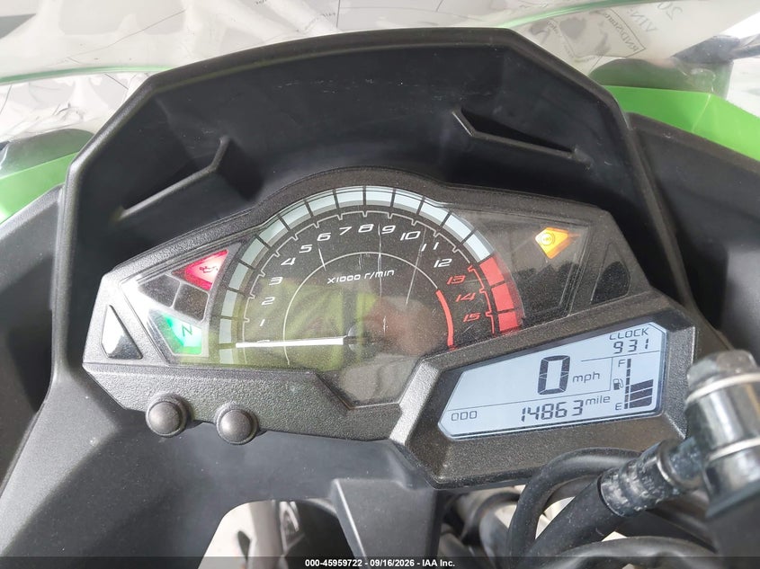 KAWASAKI EX300 2016