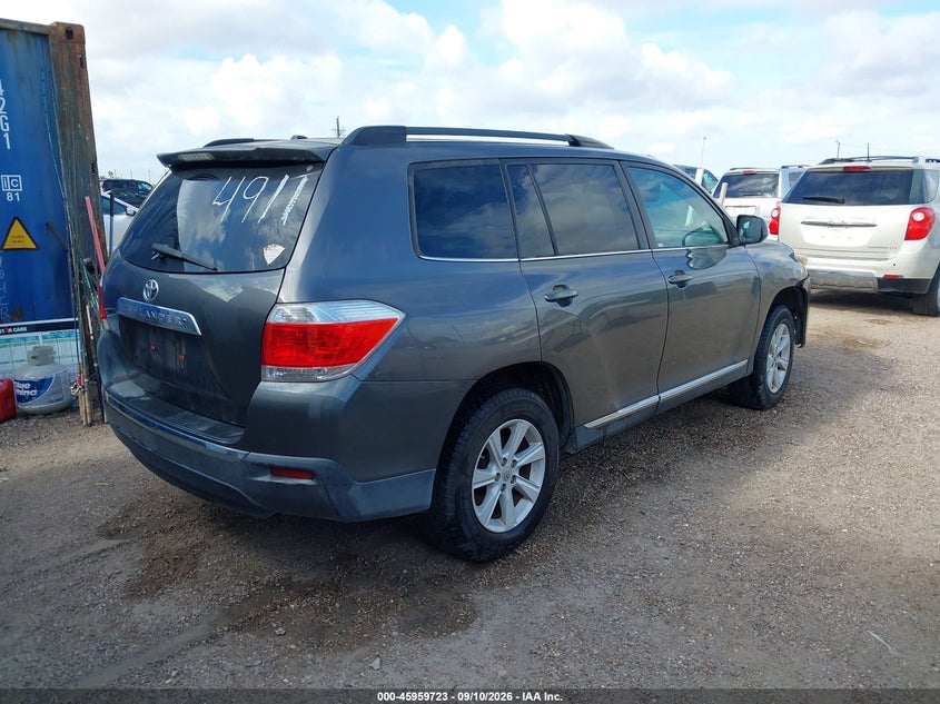 Vin: 5tdza3eh4bs014911, lot: 46458942, toyota highlander 20114