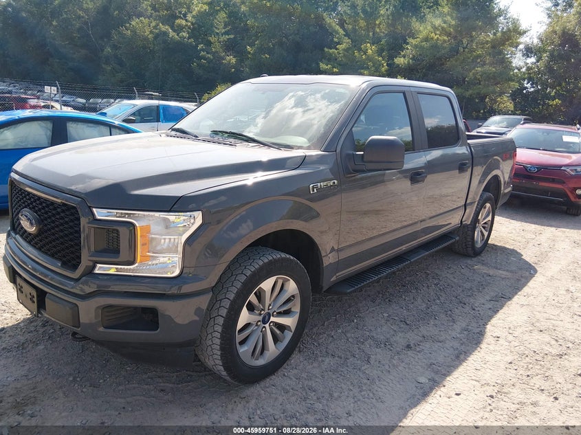 2018 Ford F-150, Normal Wear & Tear, IAAI, VIN 1FTEW1EP1JFE09557 — photo 2