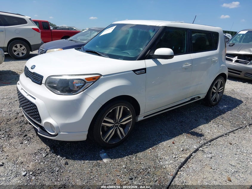 Vin: kndjp3a50g7407460, lot: 46458975, kia soul + 20162