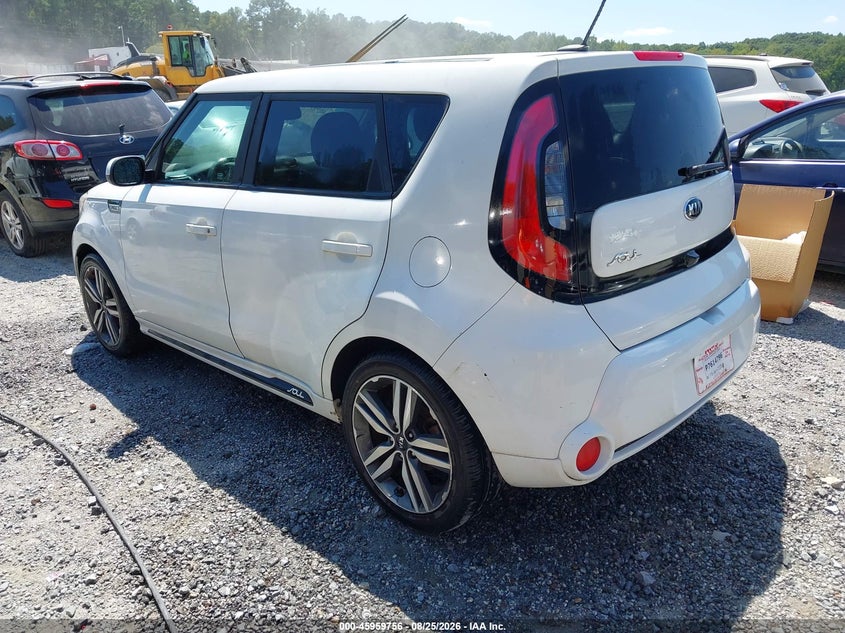 Vin: kndjp3a50g7407460, lot: 46458975, kia soul + 20163