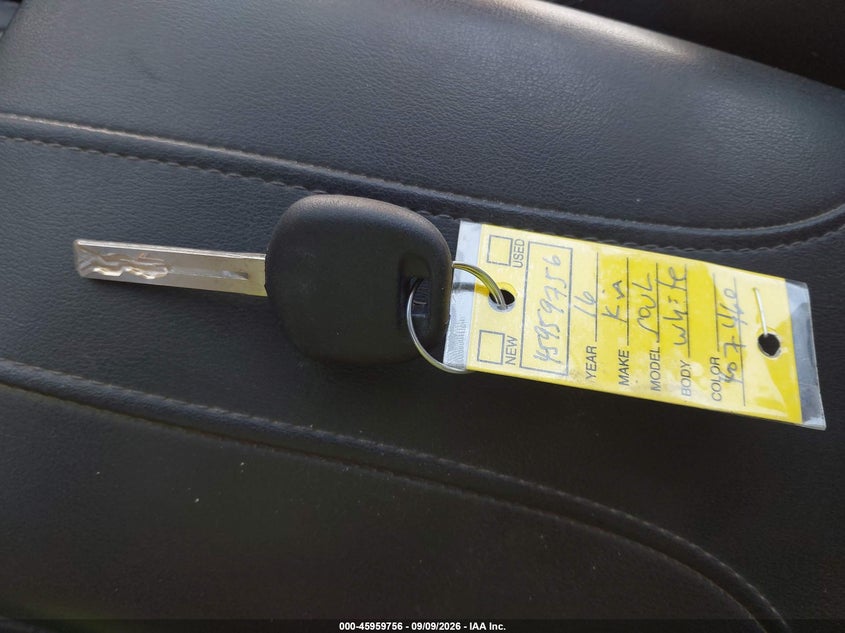 KIA SOUL 2016 VIN KNDJP3A50G7407460