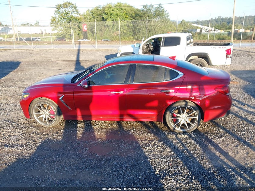 GENESIS G70 2020 VIN KMTG74LEXLU063663