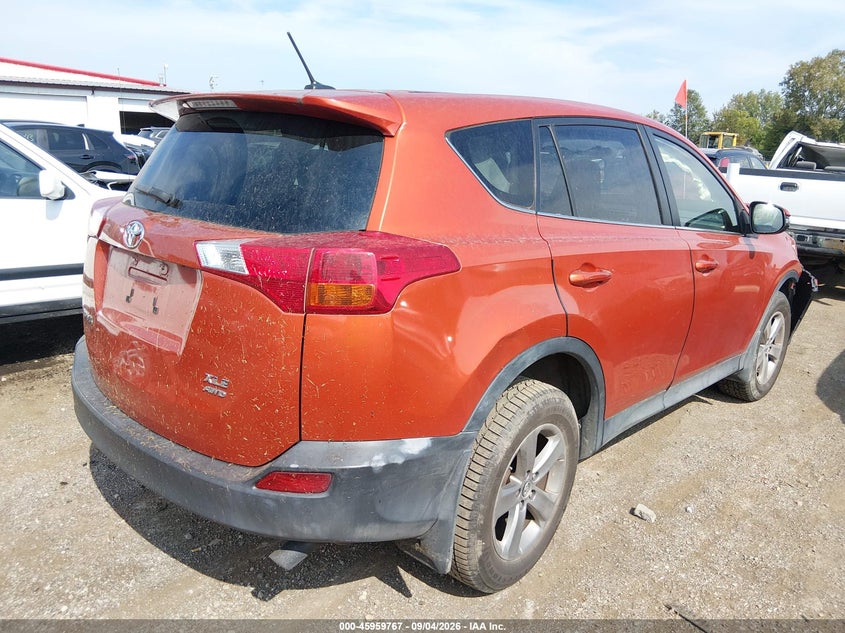 Vin: jtmrfrev3fd108774, lot: 46458986, toyota rav4 xle 20154