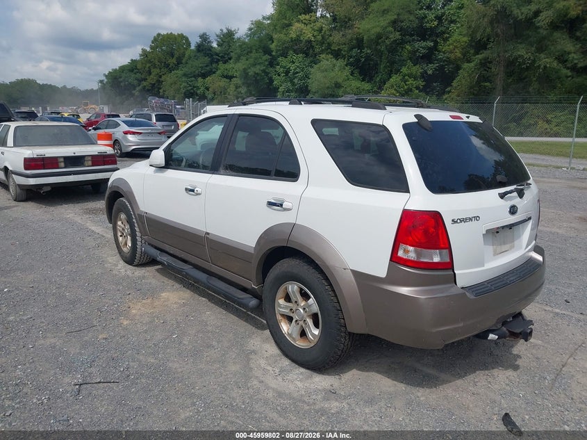 2006 KIA SORENTO auction photo 3