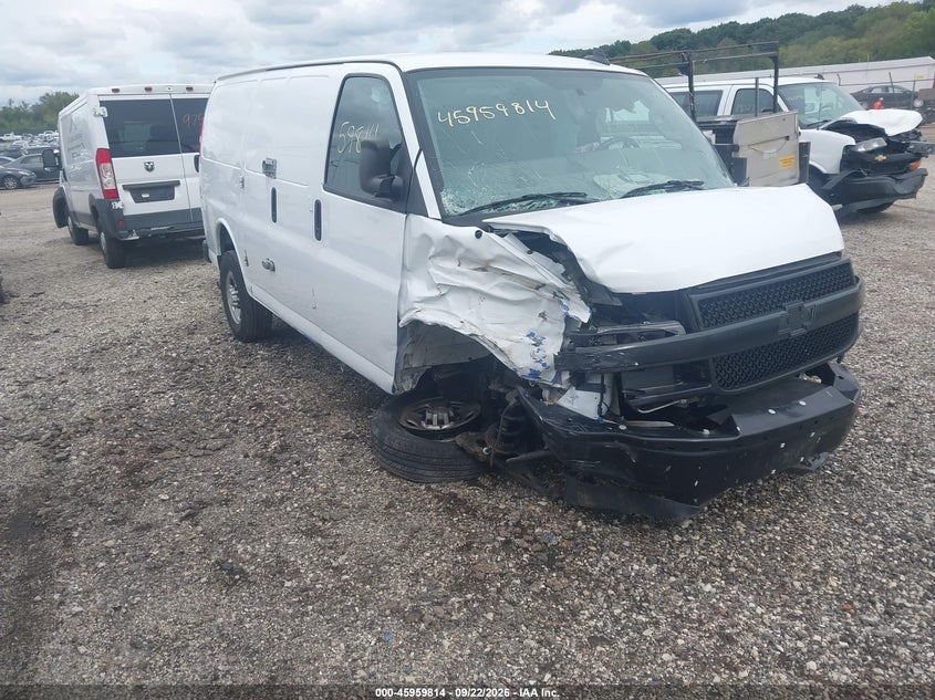 Vin: 1gcwgafp8p1248503, lot: 46459033, chevrolet express cargo rwd 2500 regular wheelbase wt 2023 img_1